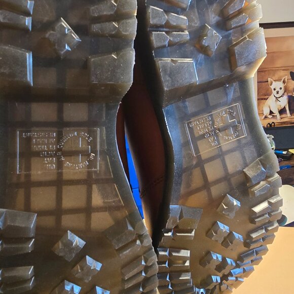 Dr. Martens 2976 Leonore Chelsea Mens Winter Fur Lined Boots Size 10 NEW - Picture 8 of 9